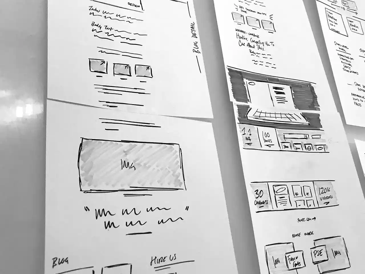 Low & High Fidelity Interface Designs